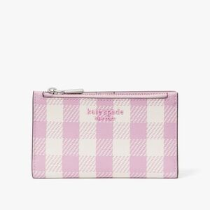 Kate Spade Morgan Gingham Field Card Case Wristlet